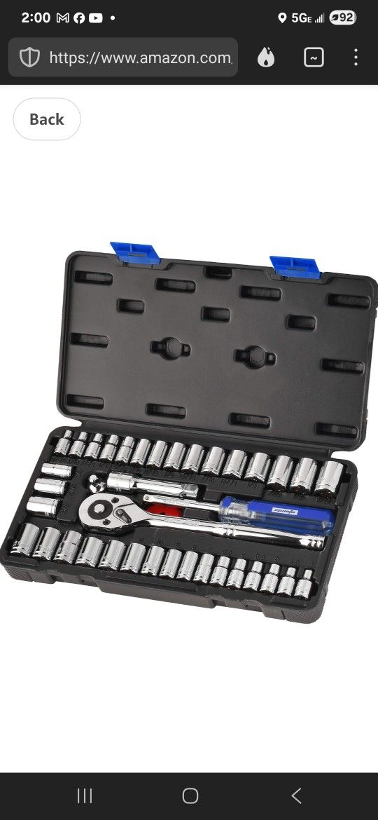 1/4" & 3/8" SOCKET SET