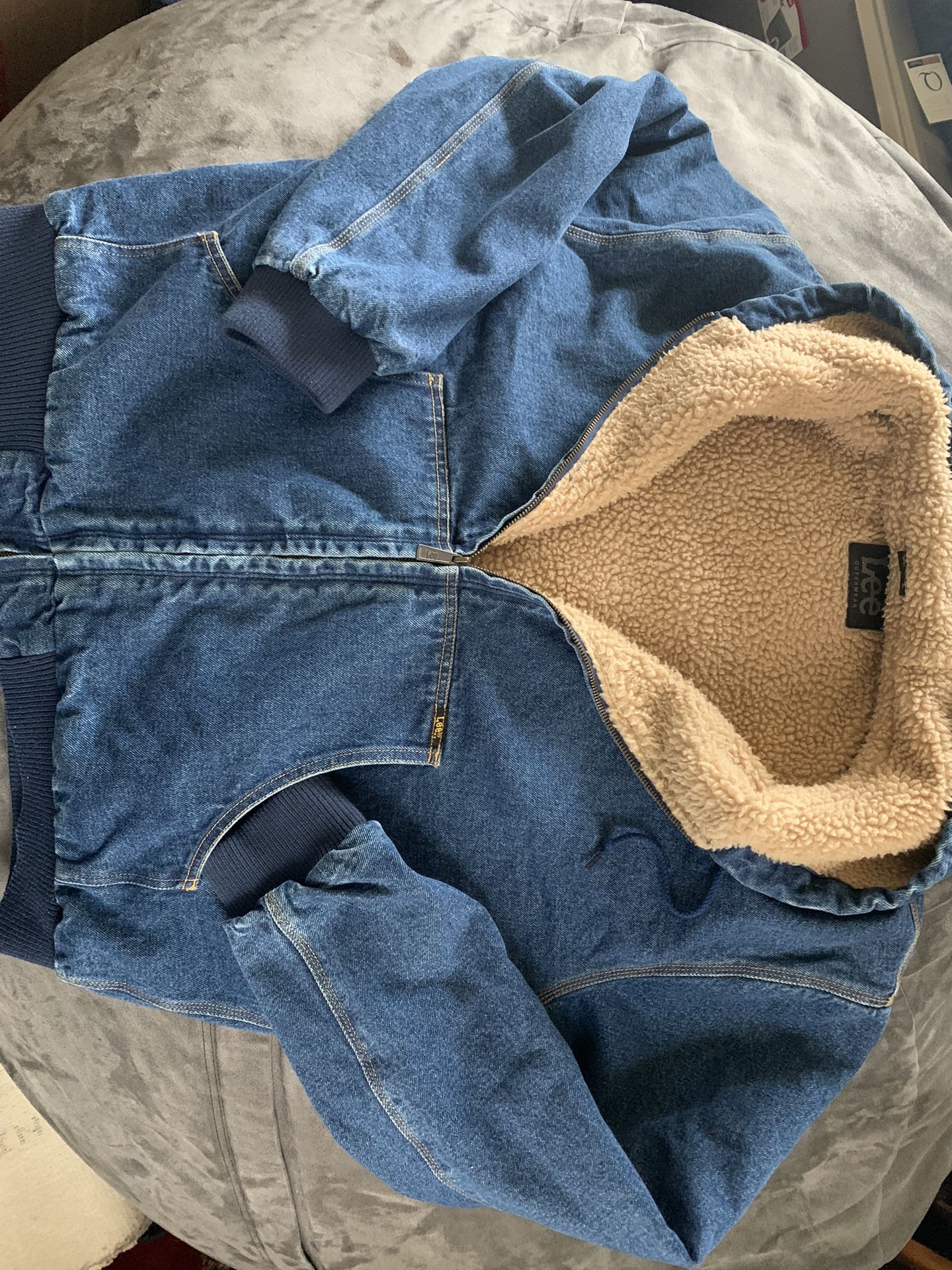Sherpa Men’s Jacket With Hoody