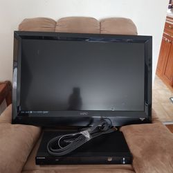 Vizio TV And Samsung DVD Player