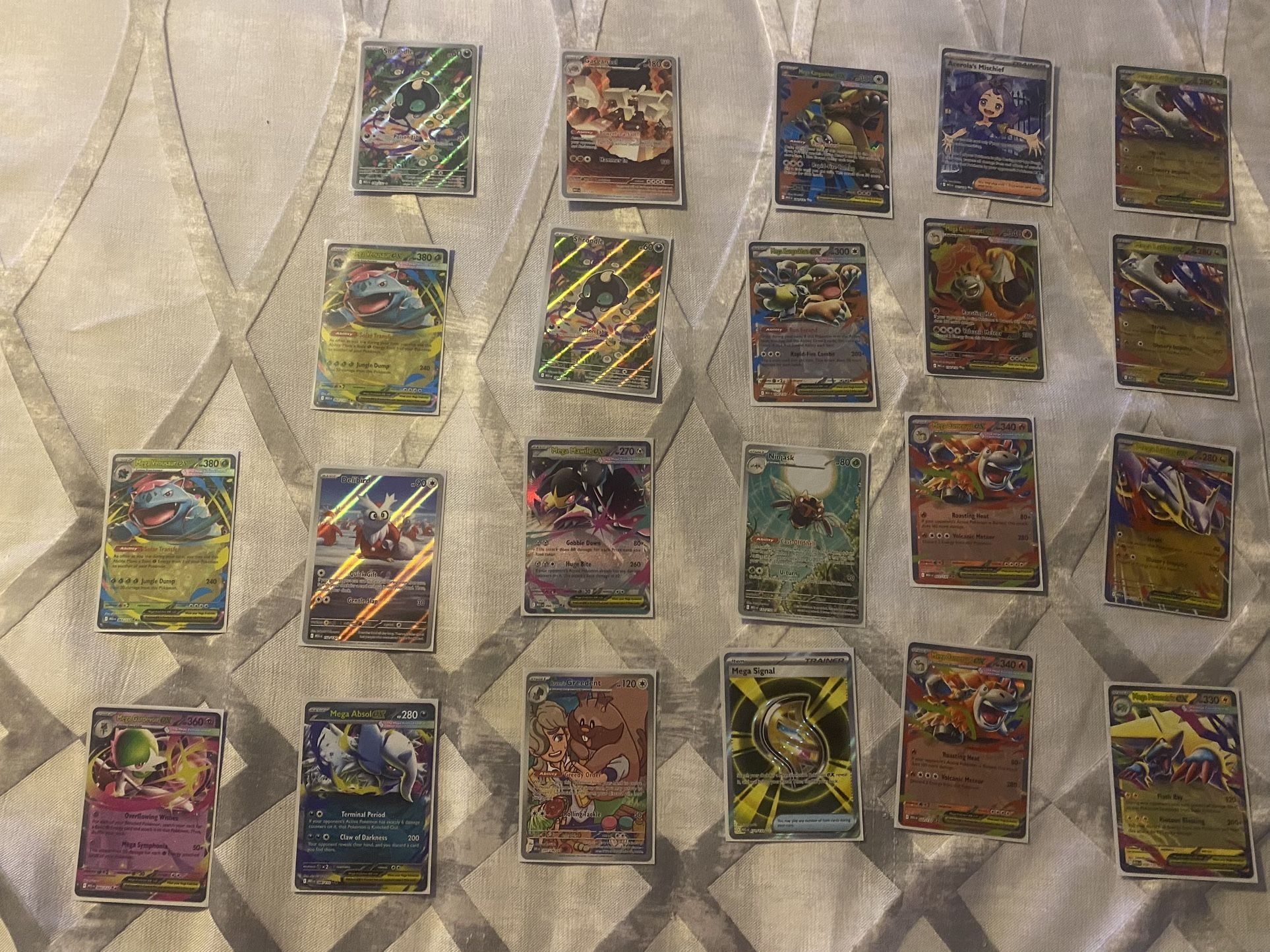 Pokémon Tcg Mega Evolution Cards $5 Each. READ Description.