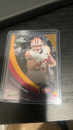 Panini 2024 Player of the Day Christian McCaffrey #12 49ers Orange 159/199