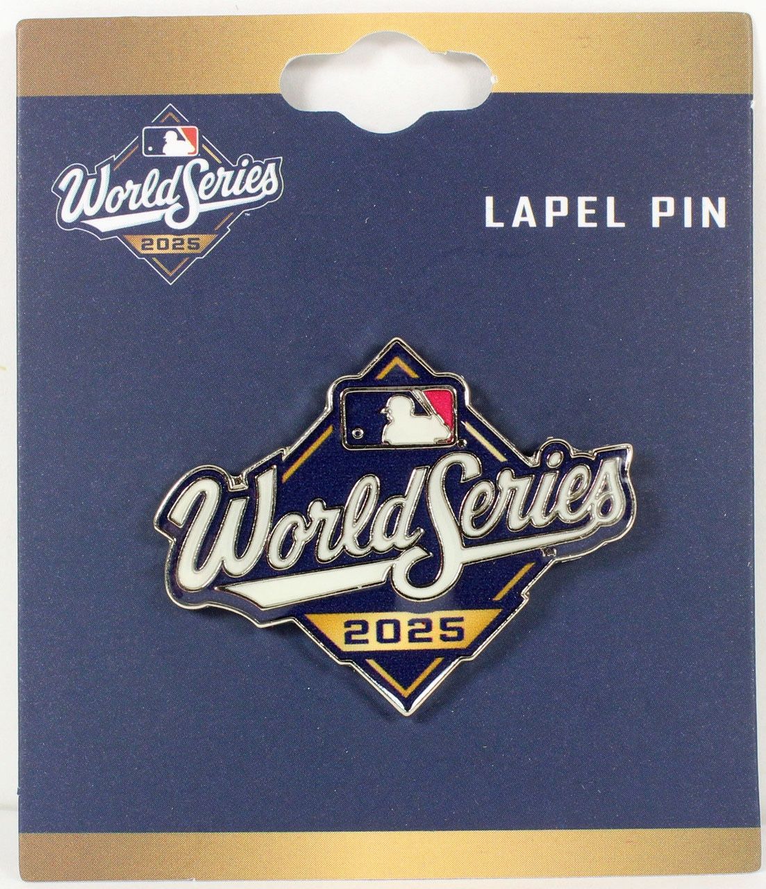 2025 World Series Logo Pin