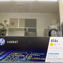 HP LASERJET 414X YELLOW TONER CARTRIDGE 