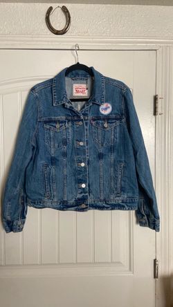 Levi's Denim Jacket with Dodgers Patch