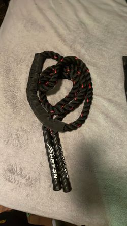 Weighted jump rope