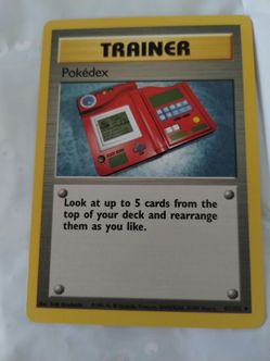 Pokemon Pokédex Trainer card (87/102)