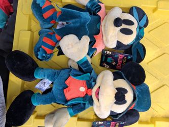 Disney Halloween Mickey & Minnie Mouse Plush Set