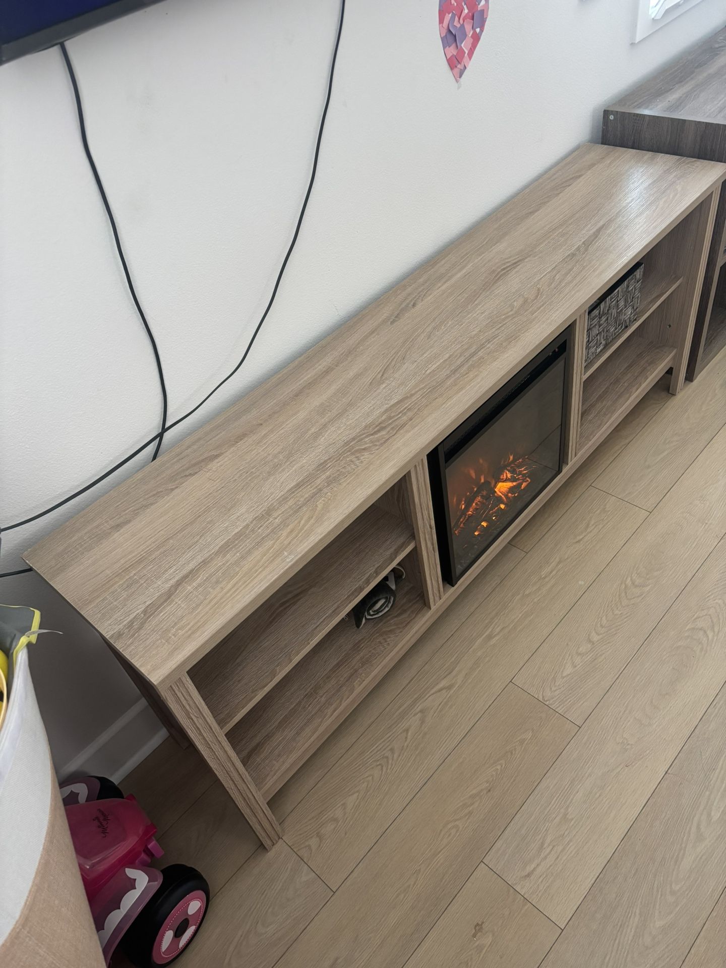 Fire Place TV Stand