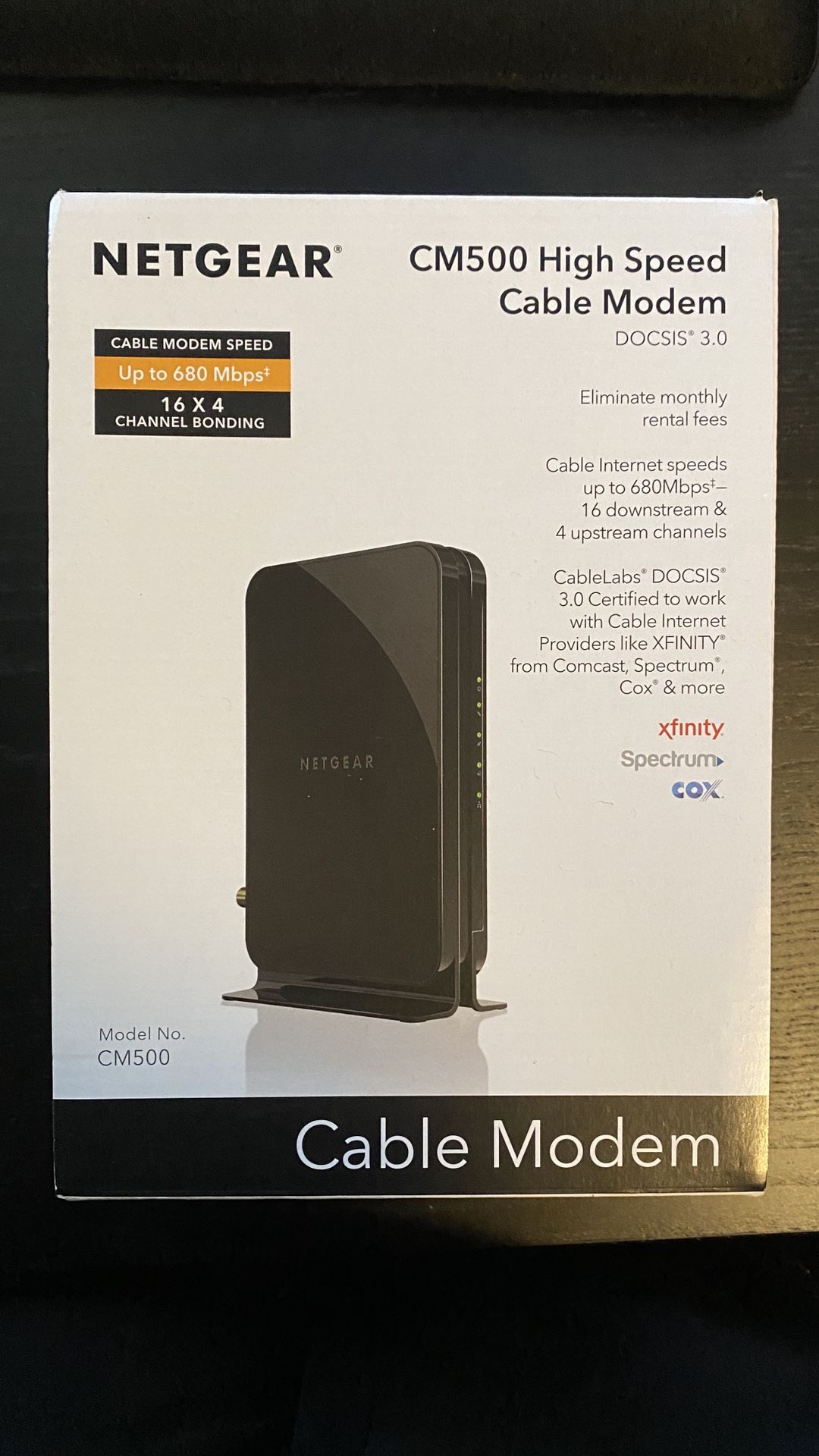 Netgear CM500 Modem