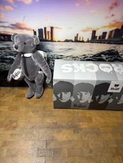 Steiff Rocks X The Beatles Love Me Do Limited Edition Bear