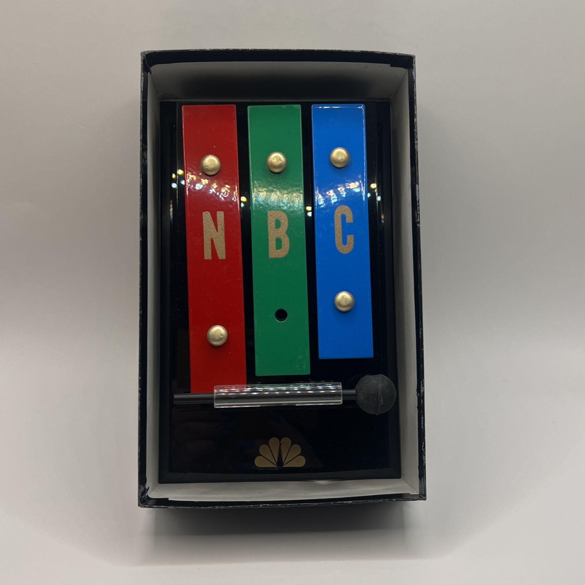 Collectible- NBC Chimes Plays The NBC TV Station’s Original Three Note Tune