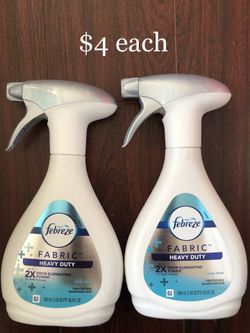 Febreze Heavy Duty FABRIC Refresher, Crisp Clean, 1 Count 16.9 oz