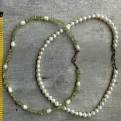 Cultivated Pearl Necklaces 