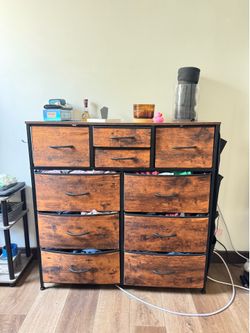 Brown dresser