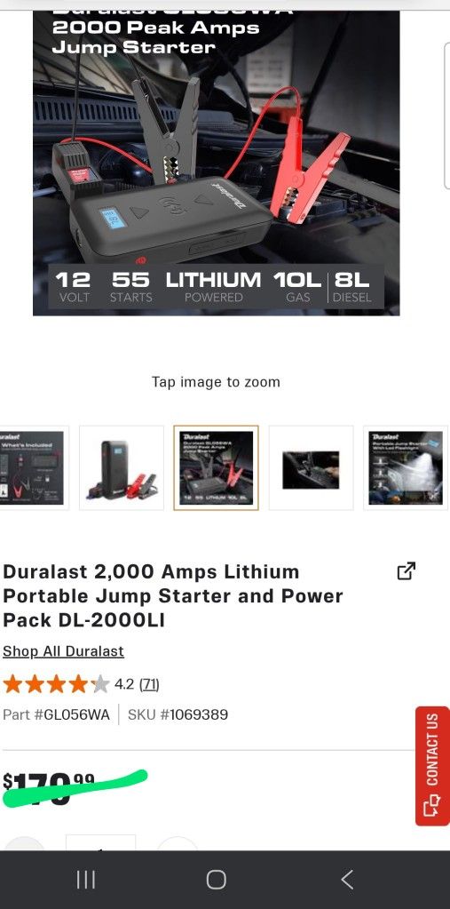 Duralast Starter N Power Pack