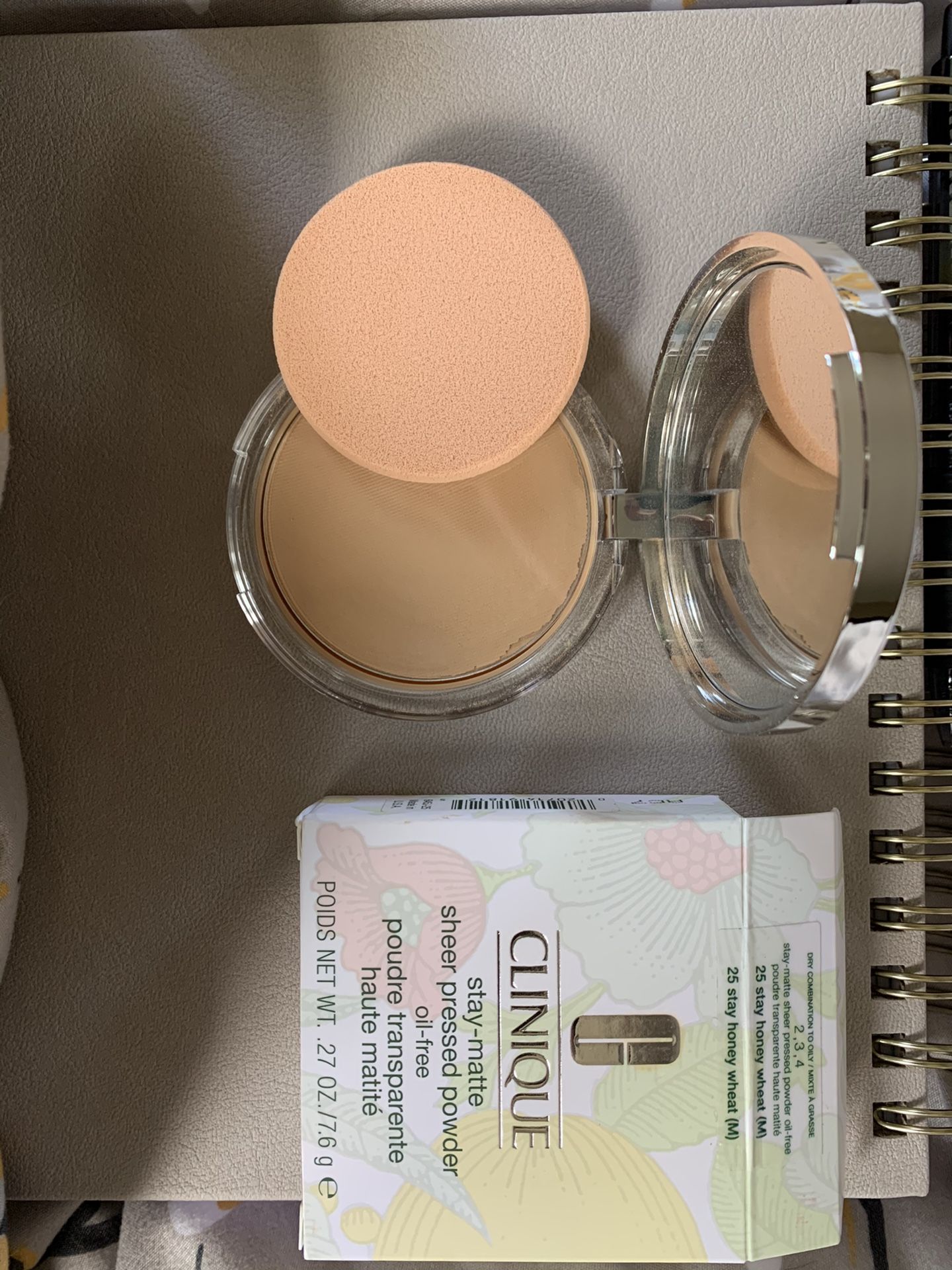 Clinique foundation and powder