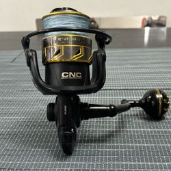 🐠 Preowned Penn Battle 3 5000 Reel with Braid Line 🔥 