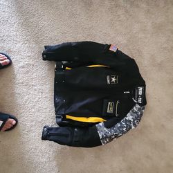 Power Trip U.S. ARMY motorcycle Jacket