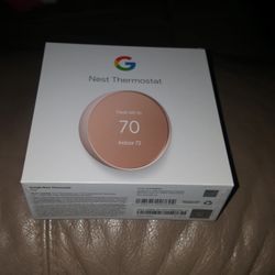 Nest Thermostat Sand Colour Brand New Unopened