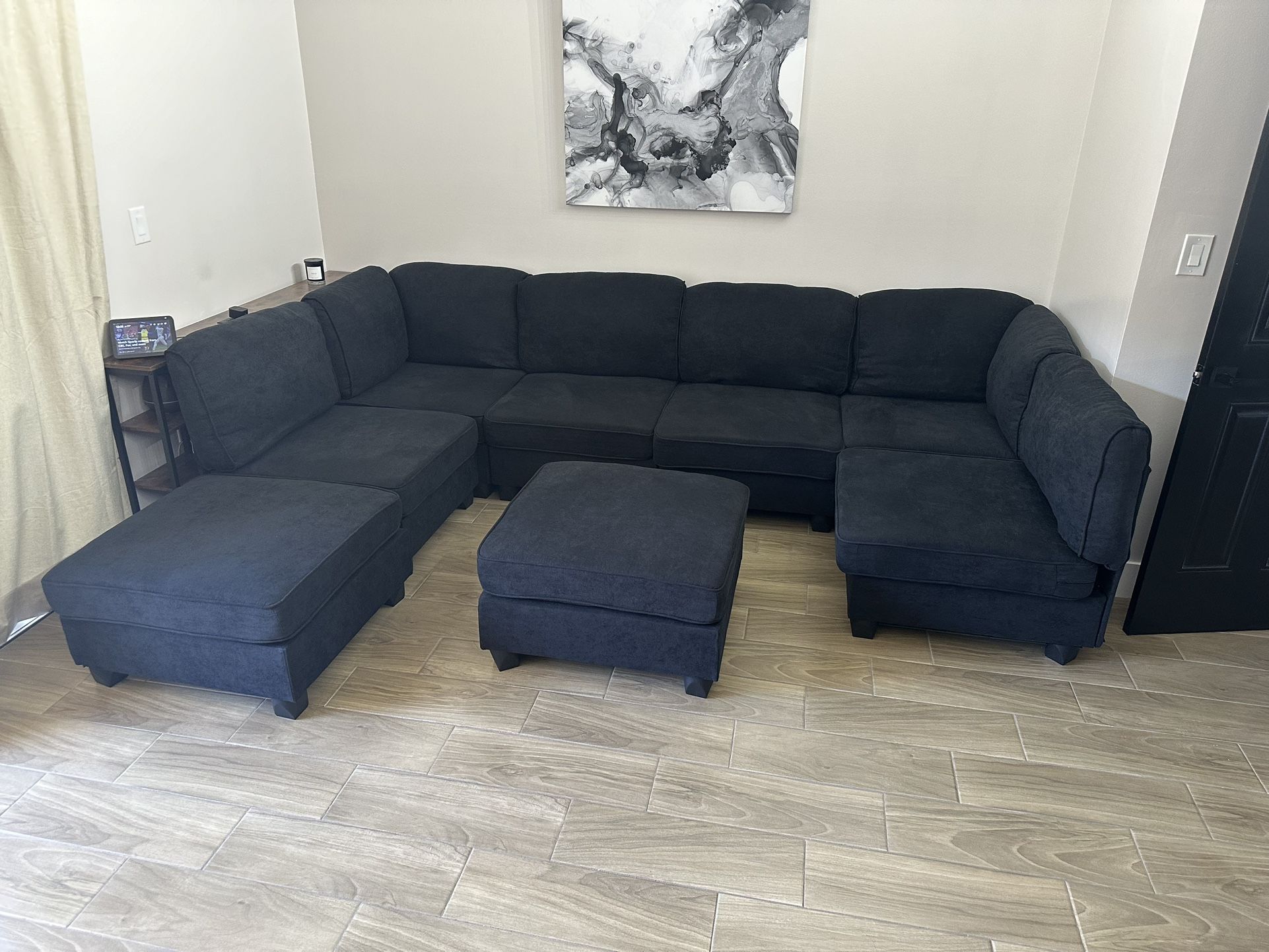 Black Sectional Couch