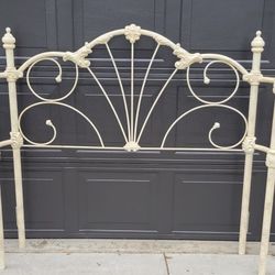 Iron/metal Bed Frame - Header and Corners only