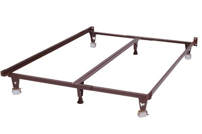 King Metal Bed Frame Brand New with middle support Low Price Instant Savings Fast Delivery
