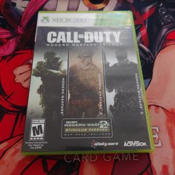 Xbox 360 Game Call Of Duty Modern Warfare Trilogy 