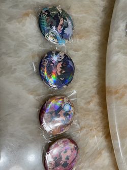 Naruto Badge set 4pcs