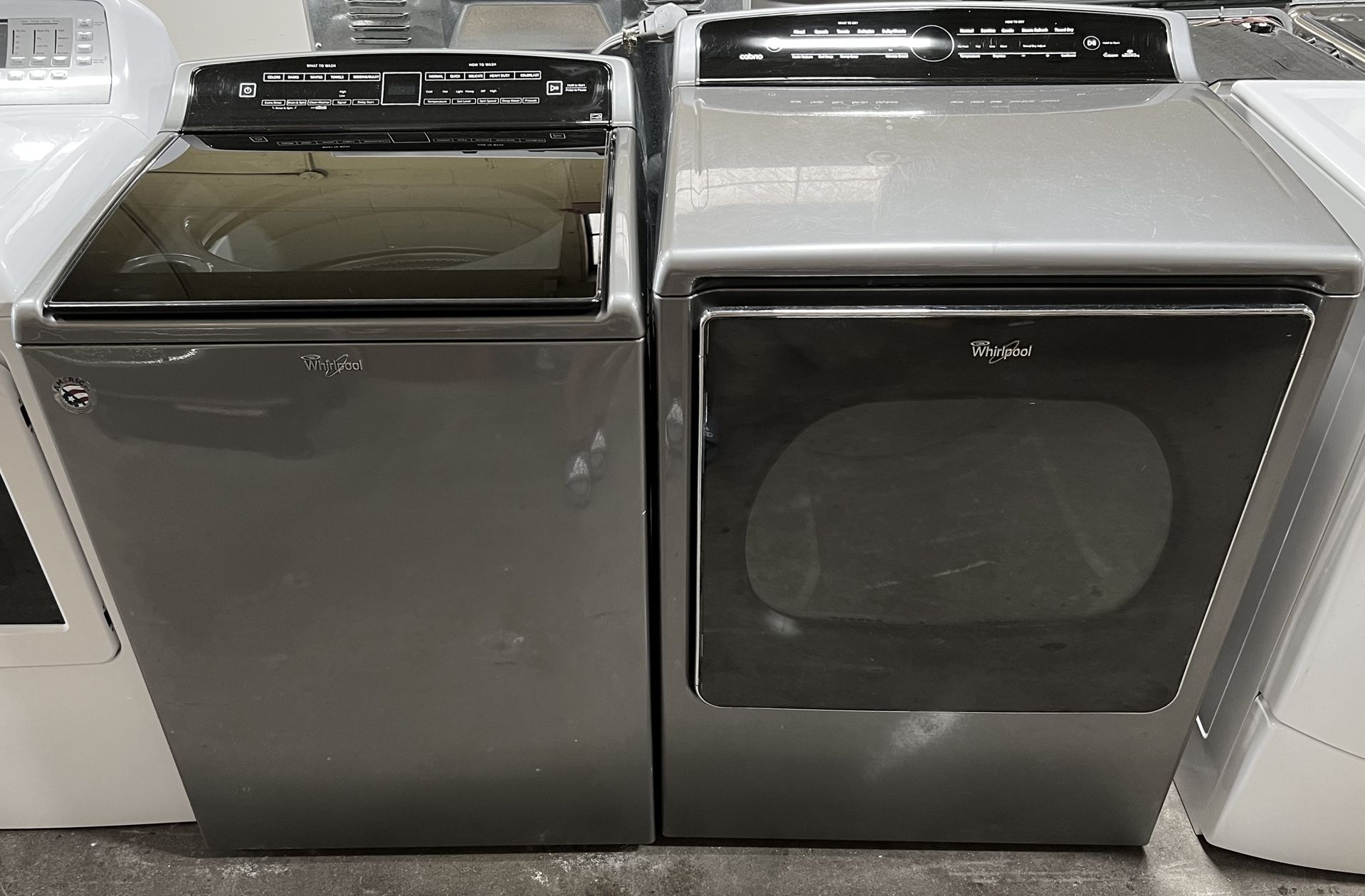 XL Whirlpool Washer+Electric Dryer SET