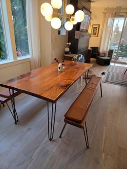 Wooden  benches