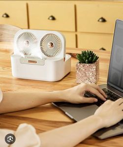 Portable Fan and Mist Humidifier
