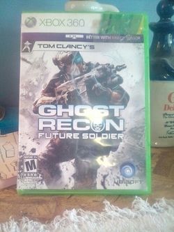 Xbox 360 Ghost Recon future soldier