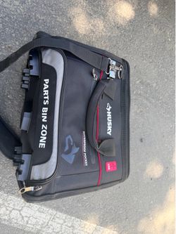 Husky heavy duty tool tote