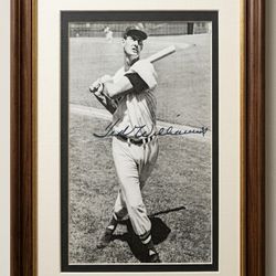Ted Williams Autographed Photo