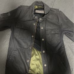 Black Harley Davidson Denim Jacket