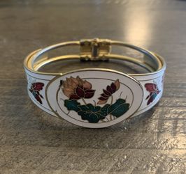 Vintage Cloisonné Enamel Bracelet