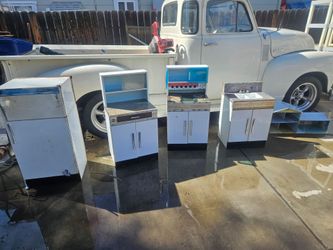 Vintage Sears Kenmore play kitchen Free