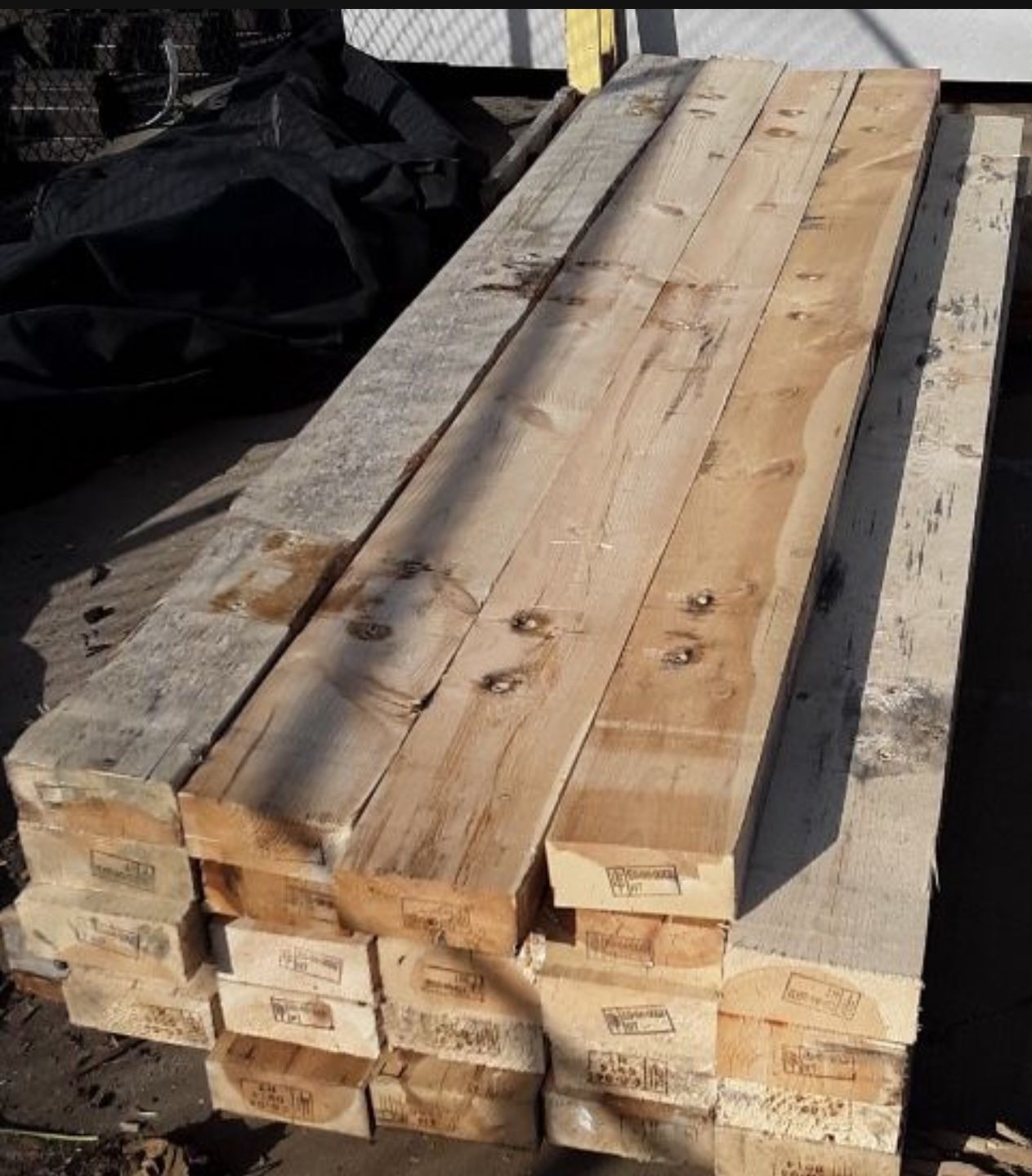 Heat treated wood/post/Lumber