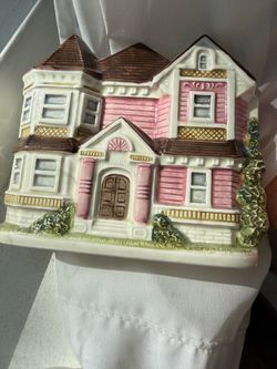 Vintage Otagiri Ceramic House Figurine
