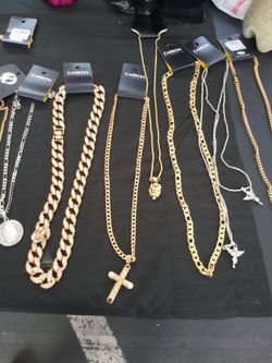 Cadenas diademas pulseras