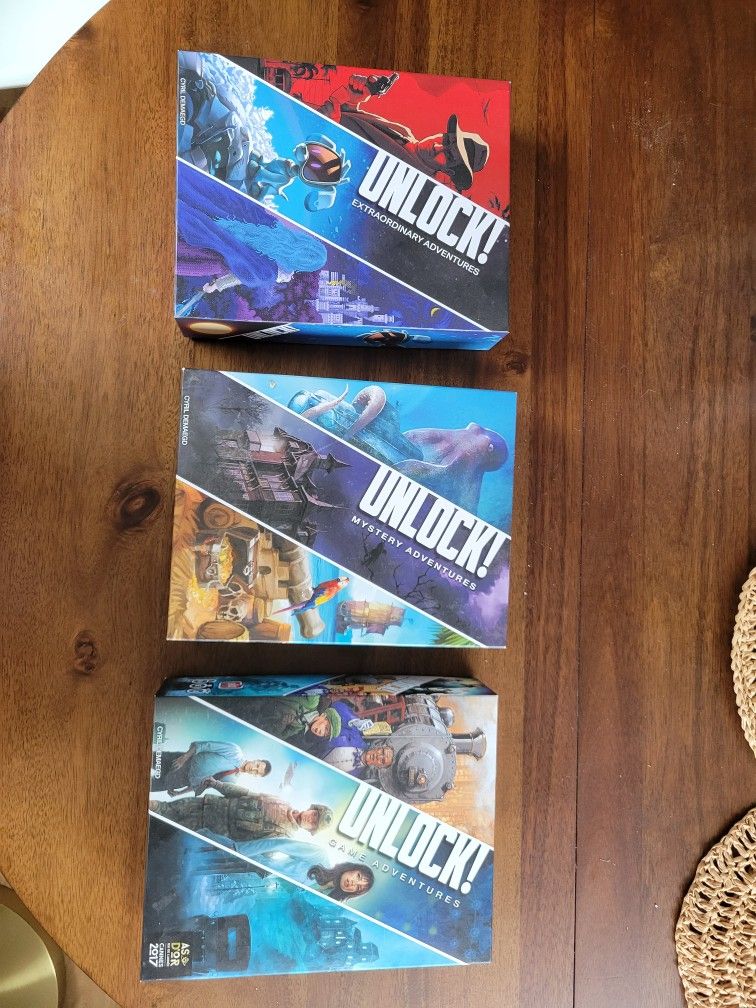 Unlock! Box Games For Sale