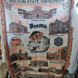 Oregon State Beavers Blanket 