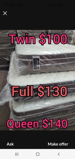 Mattress Pillow Top Sets 
