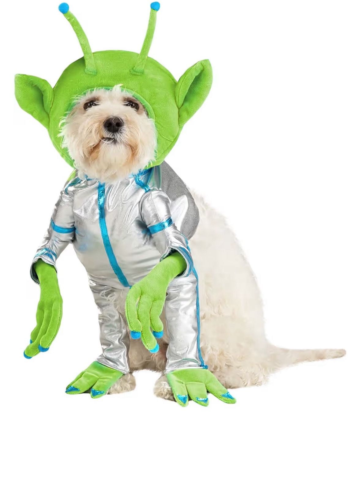 Alien Dog Costume XL NWT