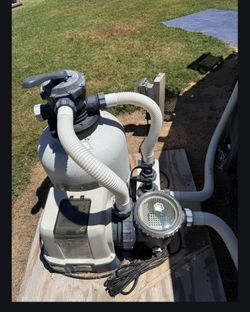 Intex sand filter for above ground pool