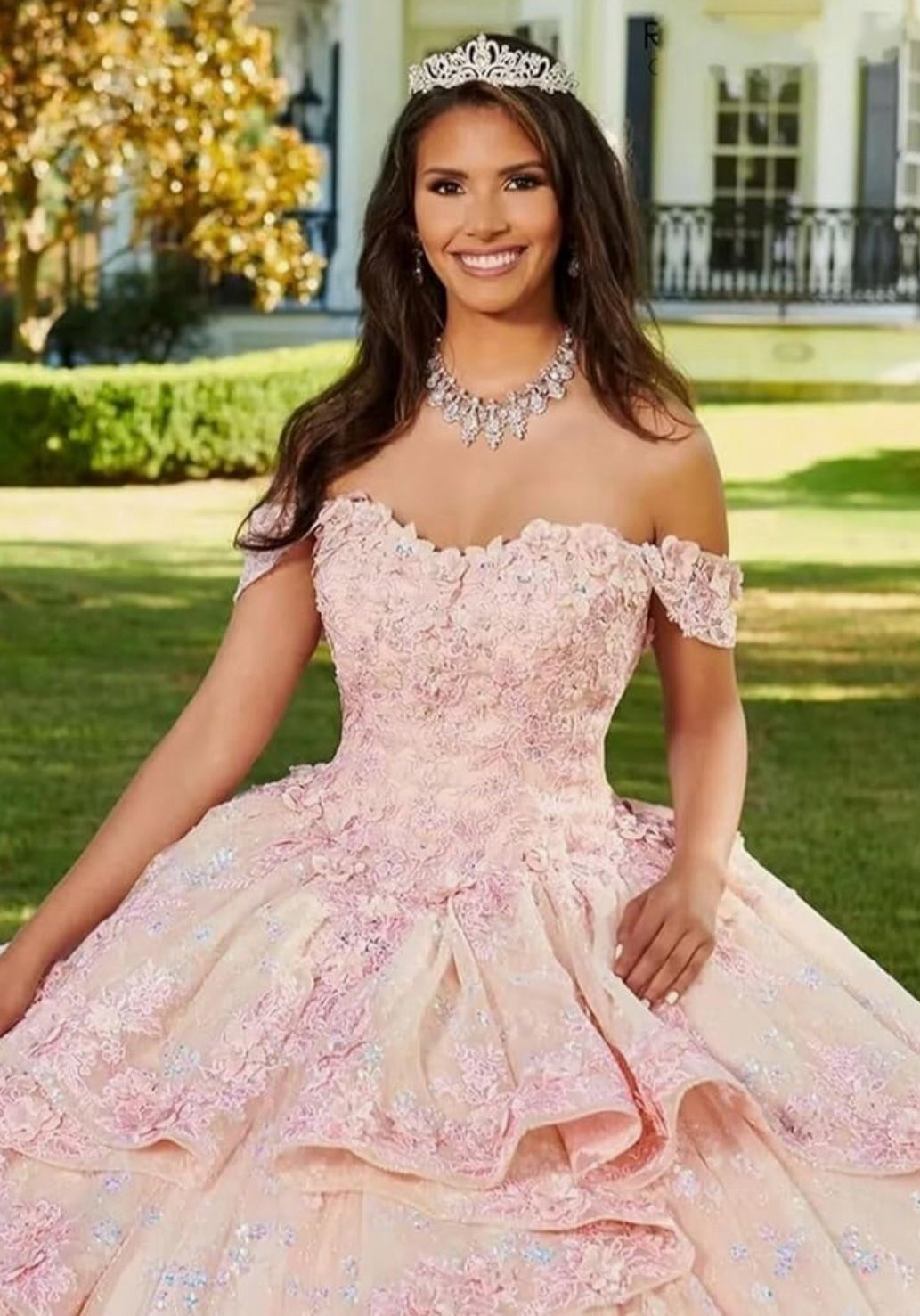 Last Week Sale Vestido, Ramo Y Crinolina