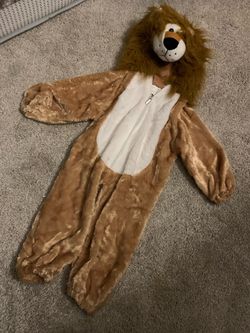 Kids Lion Halloween Costume Jumpsuit