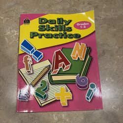 Daily skills practice first grade second grade teacher book manual, unused