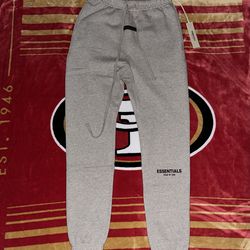 Essentials Fear of God Sweatpants Cuffed Dark Oatmeal Sz M