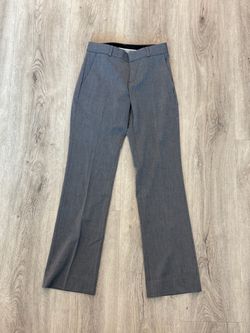 Banana Republic Petite Light Gray Office pants